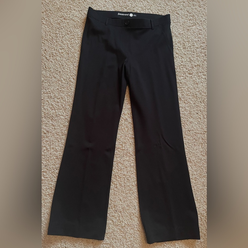 Beta Brand Dress Pants. Black. Size L.
